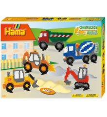Hama Beads - Midi - Giftbox - Construction Vehicles (3143)