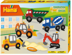 Hama Beads - Midi - Giftbox - Construction Vehicles (3143)