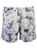 Franks 'Medium Daisy Navy' Shorts - Blue thumbnail-1