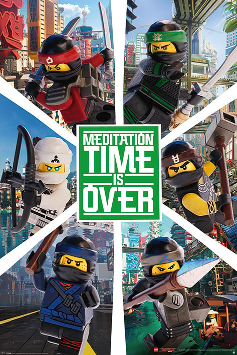 Køb LEGO Ninjago Movie Six Maxi Poster