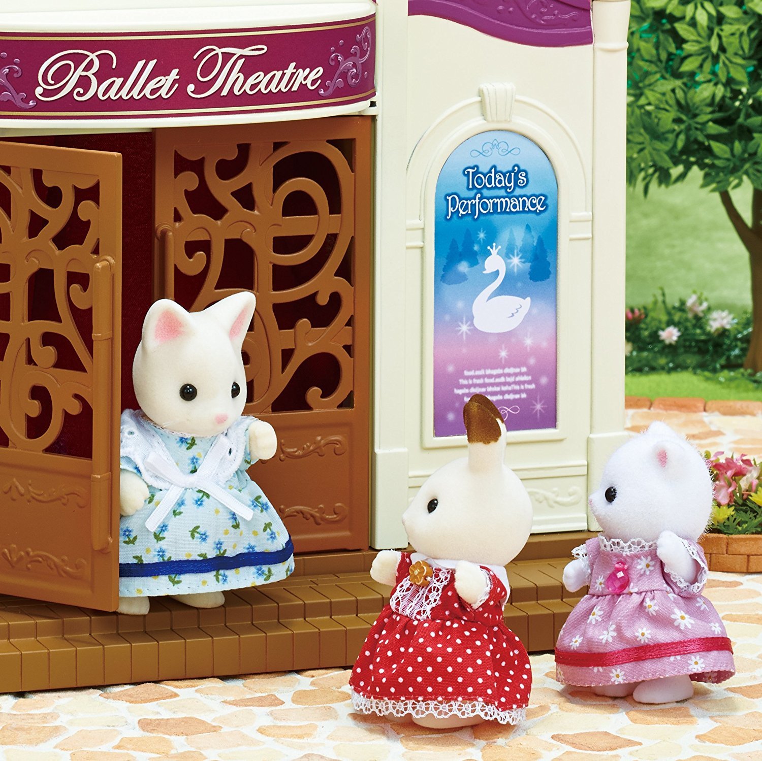 sylvanian families ballet theatre playset