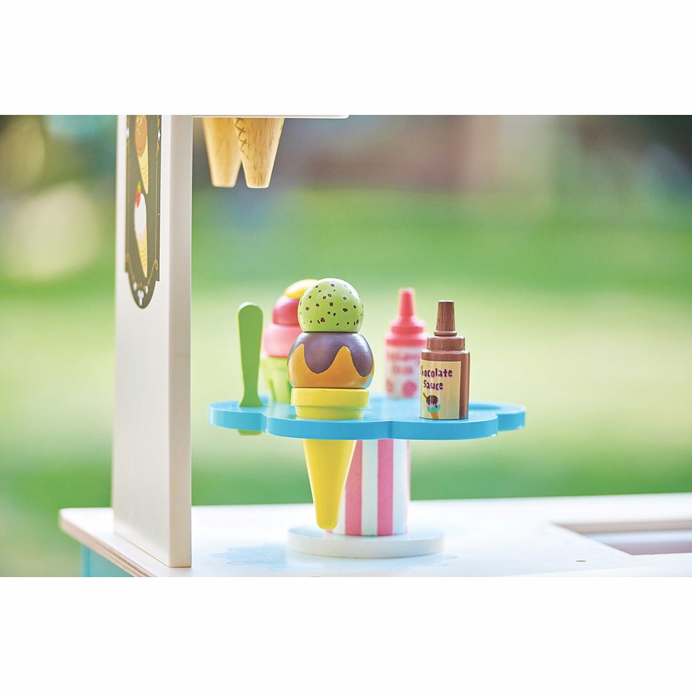 le toy van ice cream trolley