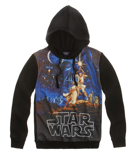 Star Wars-The Clone Wars Sweatshirt with hood black