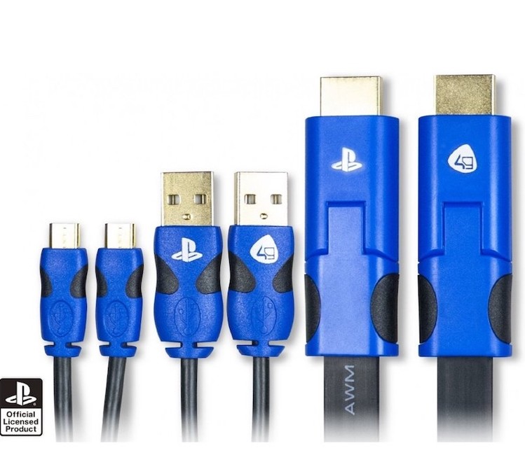 4Gamers Licensed Premium Connect 'n' Charge Kit