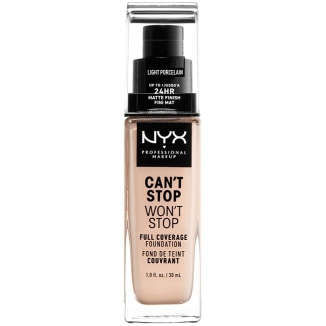 NYX Professional Makeup - Can't Stop Won't Stop Foundation - Light Porcelain