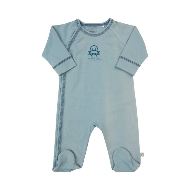 Pippi - Nightsuit w.foot and Front Print