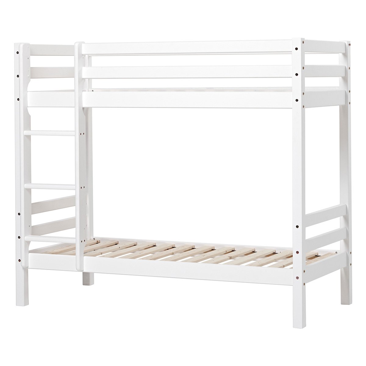 Hoppekids - ECO Dream Bunk Bed 90x200cm, White - Baby og barn