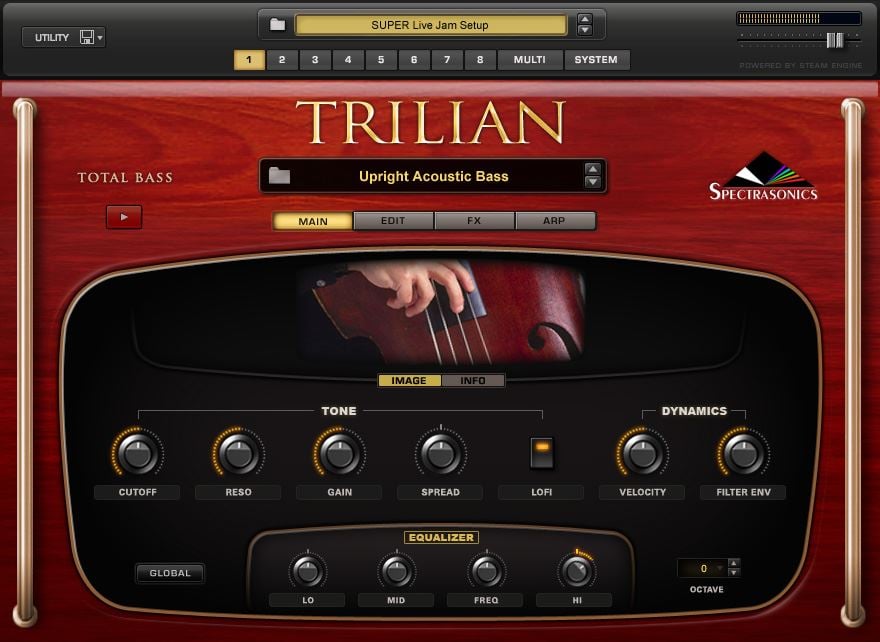 trilian bass module