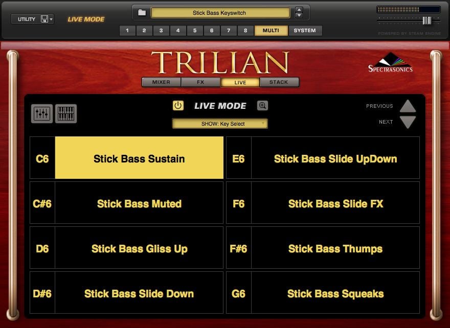Trilian Total Bass Module