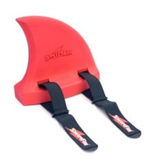 SwimFin - Hajfena simbälte för barn - Röd