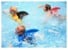 SwimFin - Haifischflossen-Schwimmgürtel für Kinder - Rot thumbnail-3