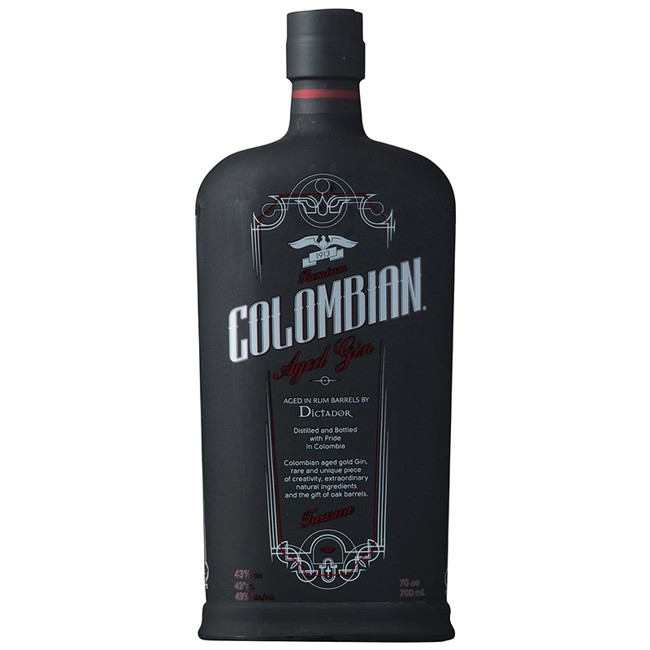 Colombian -  Premium Aged Gin Treasure, 70 cl