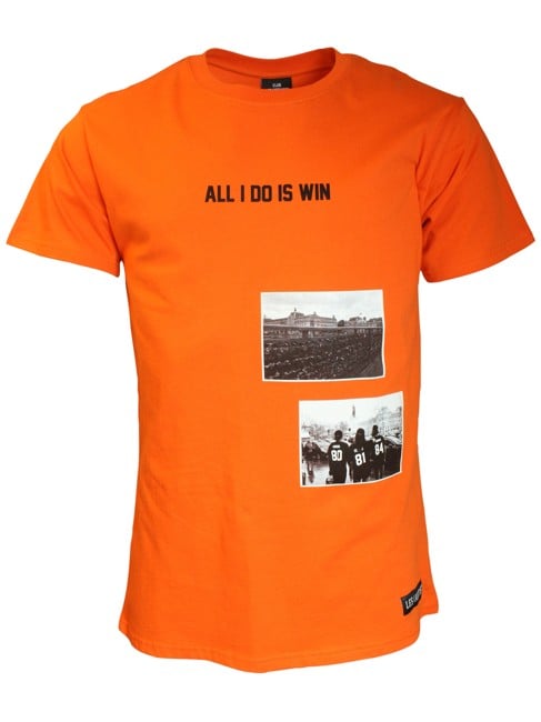 Les Artists All I Do Is Win T-shirt Orange