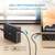 Anker PowerPort+ 5 USB hub, 60W USB-C Power Delivery, Sort thumbnail-6