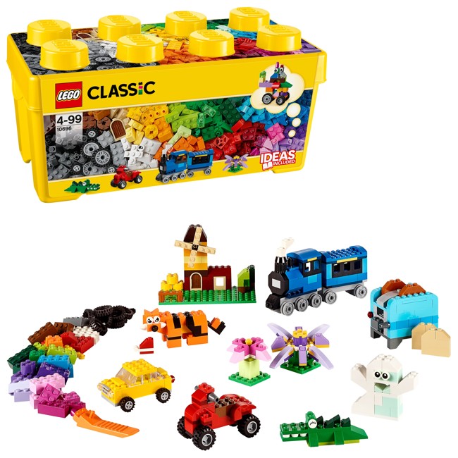 LEGO Classic - LEGO® Keskikokoinen luova rakennuslaatikko (10696)