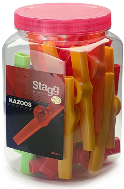 Stagg Plastik Kazoo (30 Stk.)