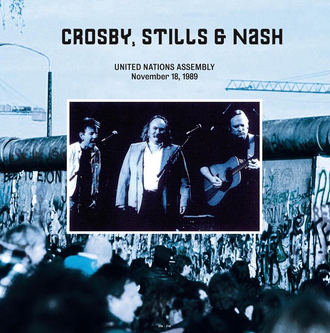 Crosby, Stills & Nash ‎– United Nation Assembly November 18, 1989 - 2Vinyl