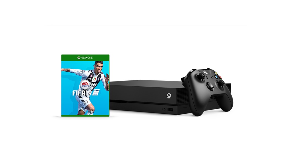 Xbox One X 1TB Console - FIFA 19 Bundle