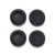 ZedLabz concave silicone thumb grips for Sony PS4 controller thumbstick grip caps - 4 pack black thumbnail-1