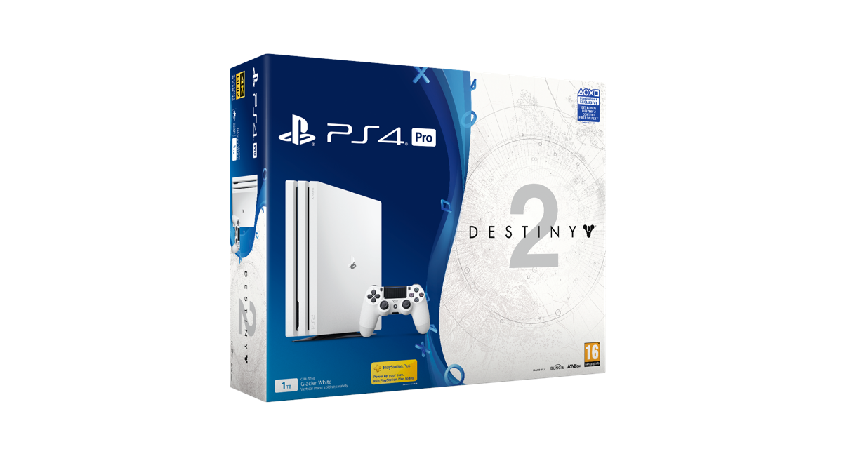 PlayStation 4 Pro Destiny 2 Console White