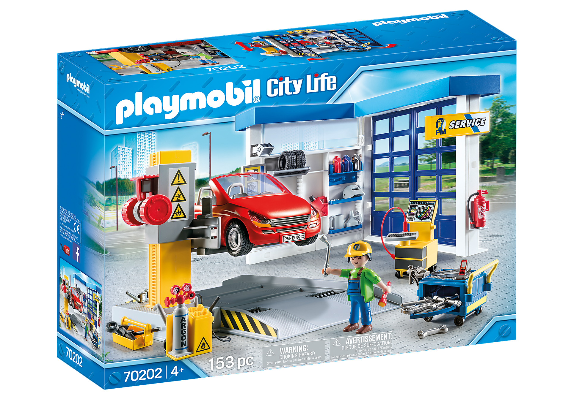 Playmobil- Car Repair Garage