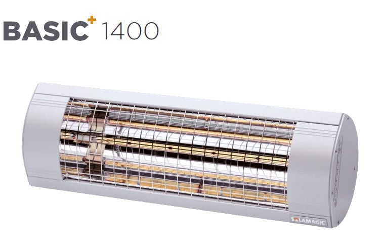 Solamagic - 1400 BASIC+ Patio Heater - Titanium