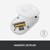 Logitech - Pebble M350 Wireless Mouse - OFF-WHITE thumbnail-4