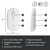 Logitech - Pebble M350 Wireless Mouse - OFF-WHITE thumbnail-11