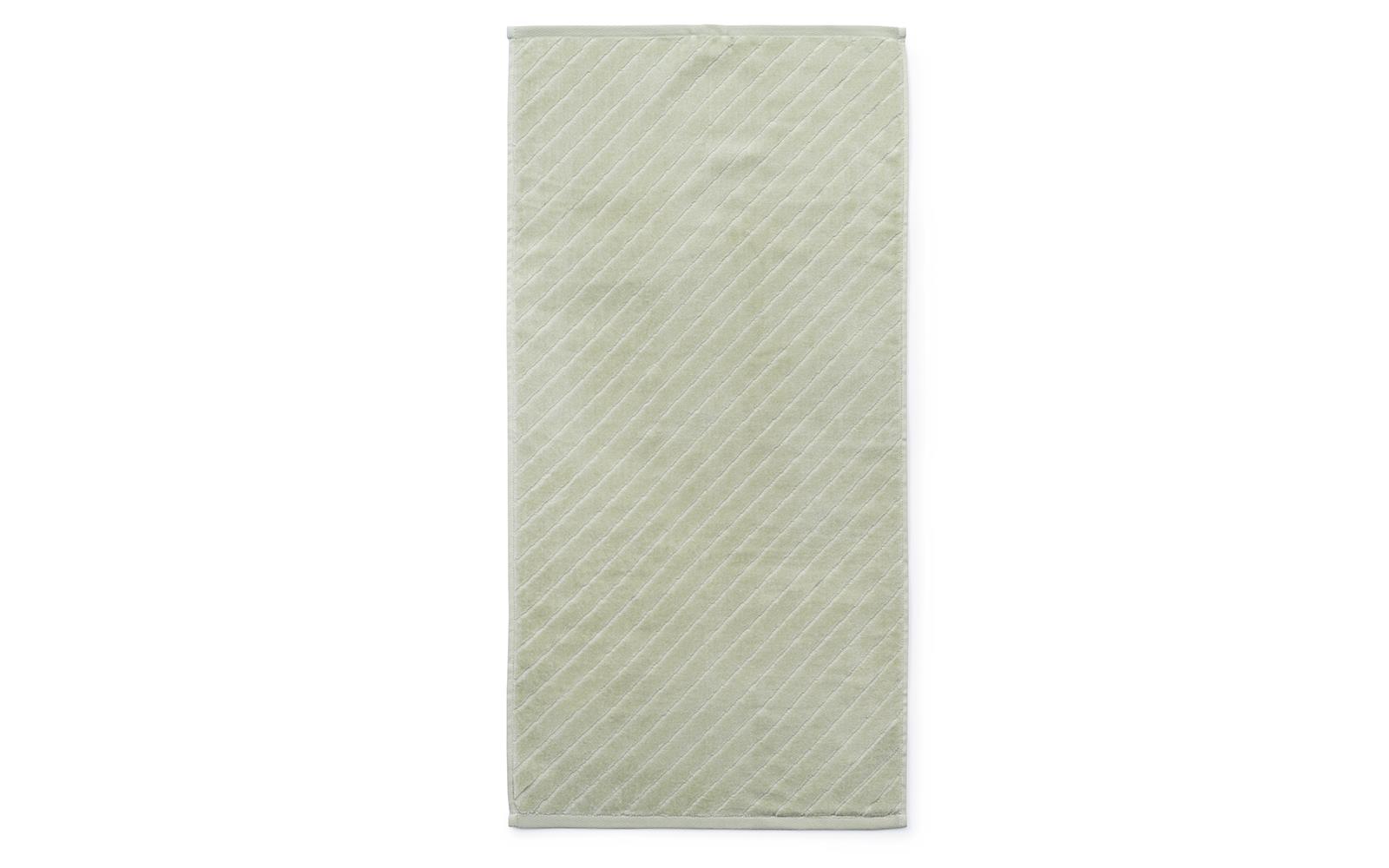​Normann Copenhagen - Imprint Towel 140 x 70 cm - Slash Pistacie (620505)