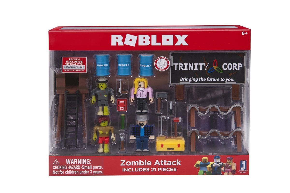 Buy Roblox Zombie Attack Includes 21 Pieces - zombie nurse top roblox