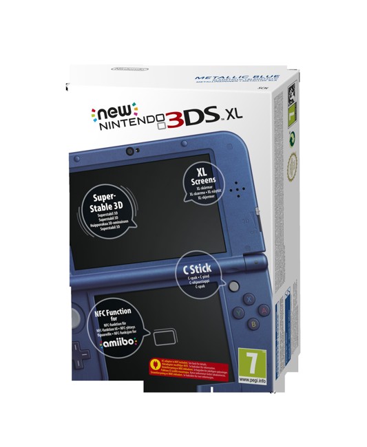 New Nintendo 3DS XL Console (Blue)