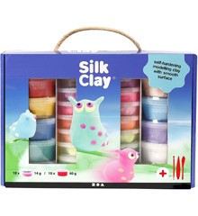 Silk Clay® presentask, 1 set, mixade färger
