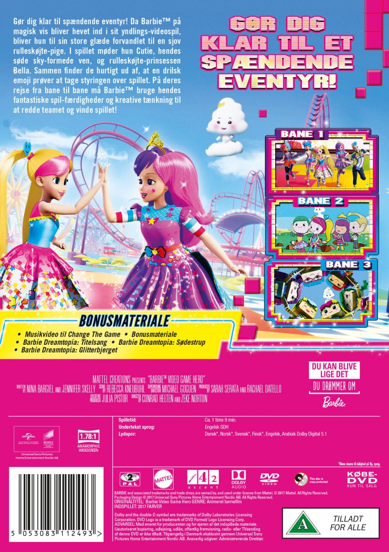 Buy BARBIE - Video Game Hero - DVD