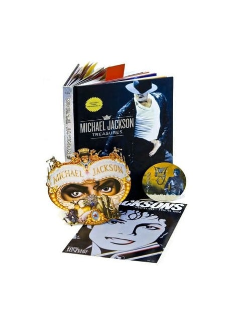 Michael Jackson Treasures - In Memory of – An amazing book with memobilia - ONLY DANISH TEXT IN BOOK