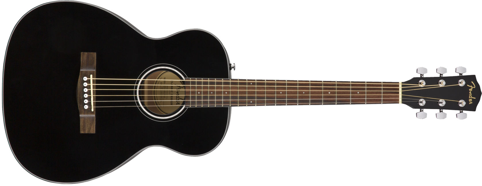 Fender - CT-60S - Acoustic Travel Guitar (Black)