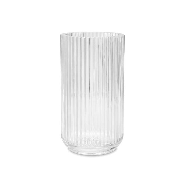 Lyngby - Lyngby Vase 25 cm. - Klar Glas