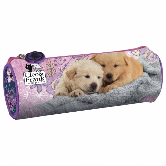 Cleo & Frank Puppy Friends - Pencilcase - 20 cm - Multi
