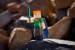 Minecraft 3 inch Figure - Alex with Elytra Wings Figure thumbnail-3