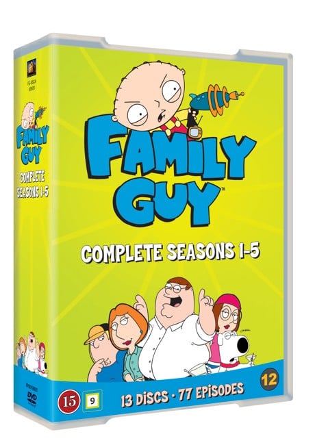 Family Guy Sæson 1-5 - DVD