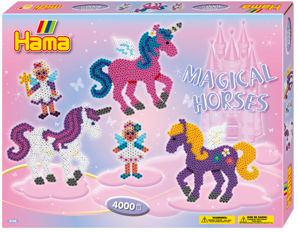 Hama Beads - Midi - Giftbox - Magical Horses (3138)
