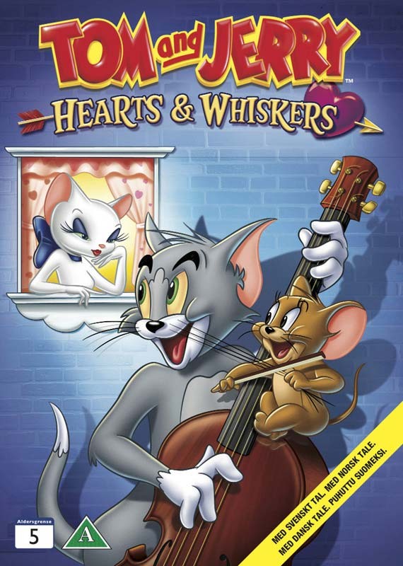 mor Mælkehvid foran Køb Tom & Jerry Hearts & Whiskers - DVD - Fri fragt