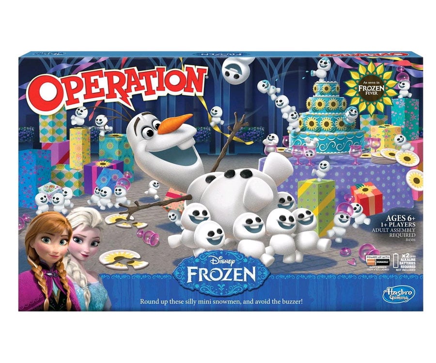 jævnt parti Himlen Køb Hasbro - Disney Frost - Operation brætspil