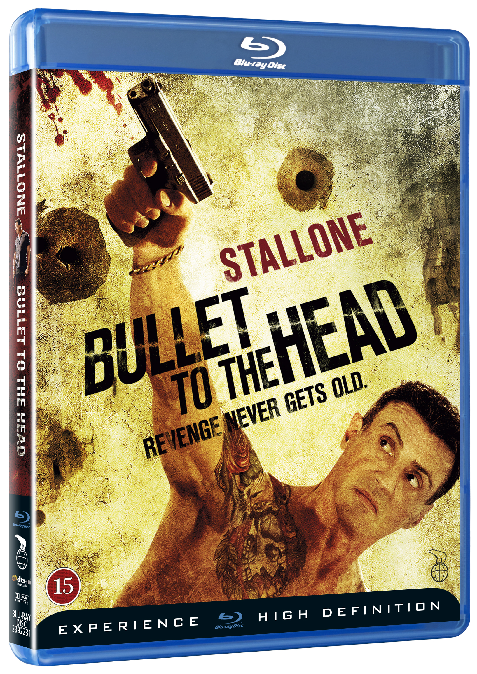 Bullet To The Head- Bluray - Filmer og TV-serier
