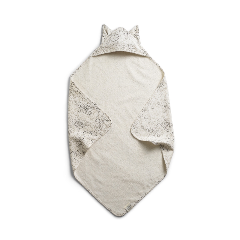 Elodie Details - Hooded Bath Towel - Dots of Fauna Kitty
