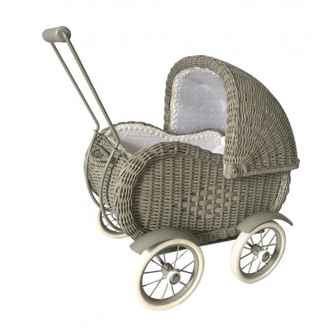 Magni - Doll Pram - Big, Grey (2699)