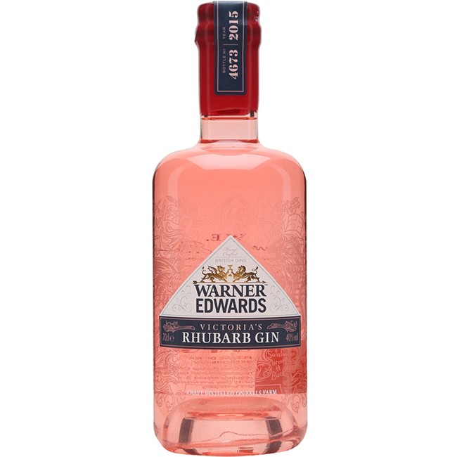 Warner Edwards ​​Harrington Victoria's Rhubarb Gin 40%