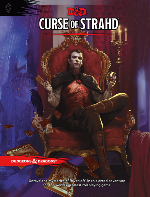 Dungeons & Dragons - Role Play - 5th Edition Curse of Strahd (D&D) (Engelsk)