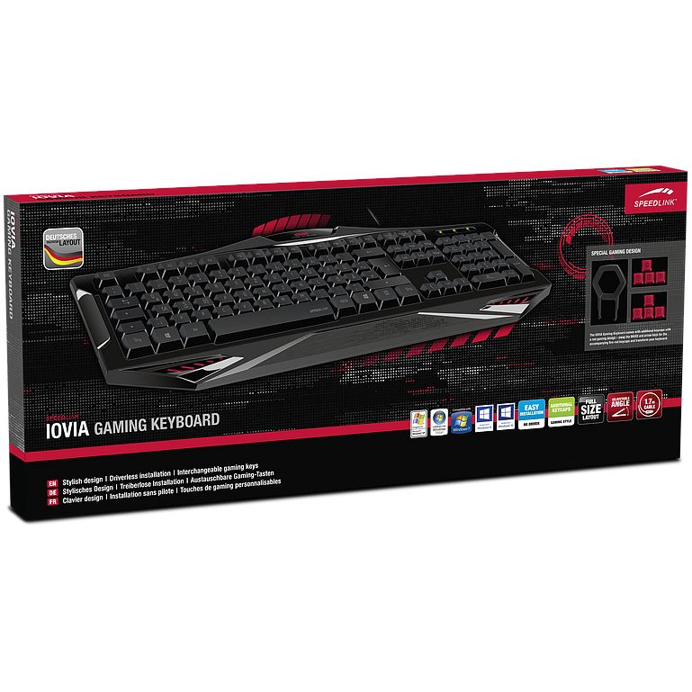 Speedlink lOVIA Gaming Keyboard (Nordic Layout)