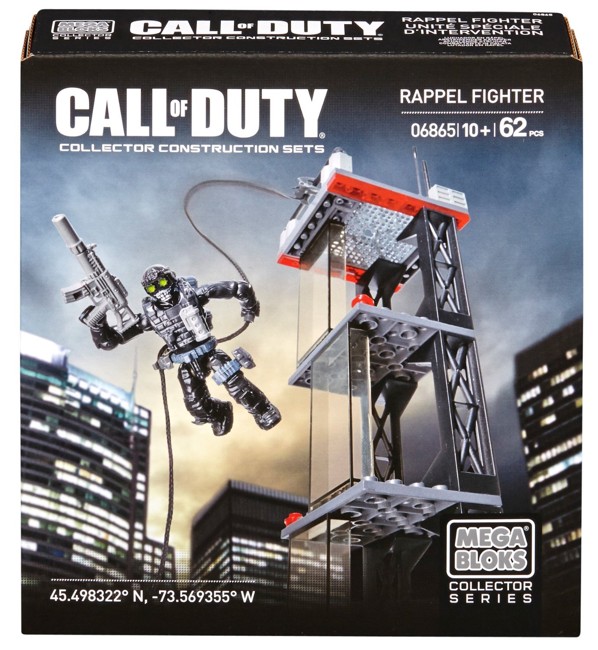 Mega Bloks - Call Of Duty - Ghosts Rappel Fighter, 62 pc
