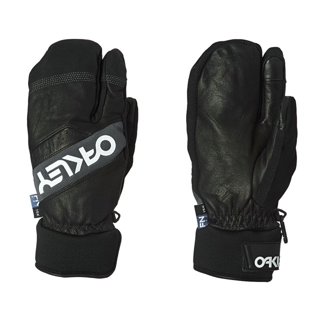 Oakley Factory Winter handsker 2 Jet Black/White XL